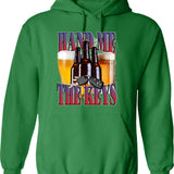 Hand Me The Keys Funny Meme Hoodie - Green