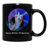 Hanna Barbera Productions 1987 Black Coffee Mug, Gift Coffee Mug - Black