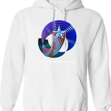 Hanna Barbera Productions 1987 Hoodie Graphic Pullover Hoodie - White
