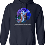 Hanna Barbera Productions 1987 Hoodie Graphic Pullover Hoodie - Navy