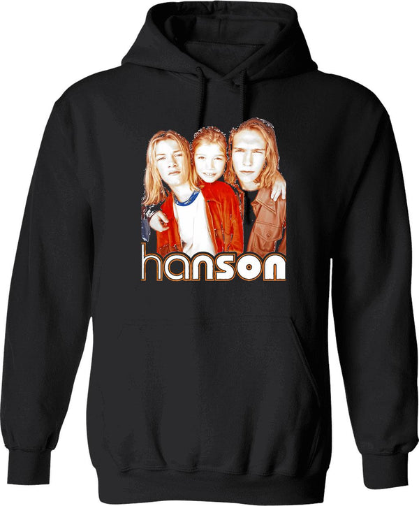 Hans Capon Kcd2 Vintage Hoodie - Retro Graphic Cosy Pullover - Black