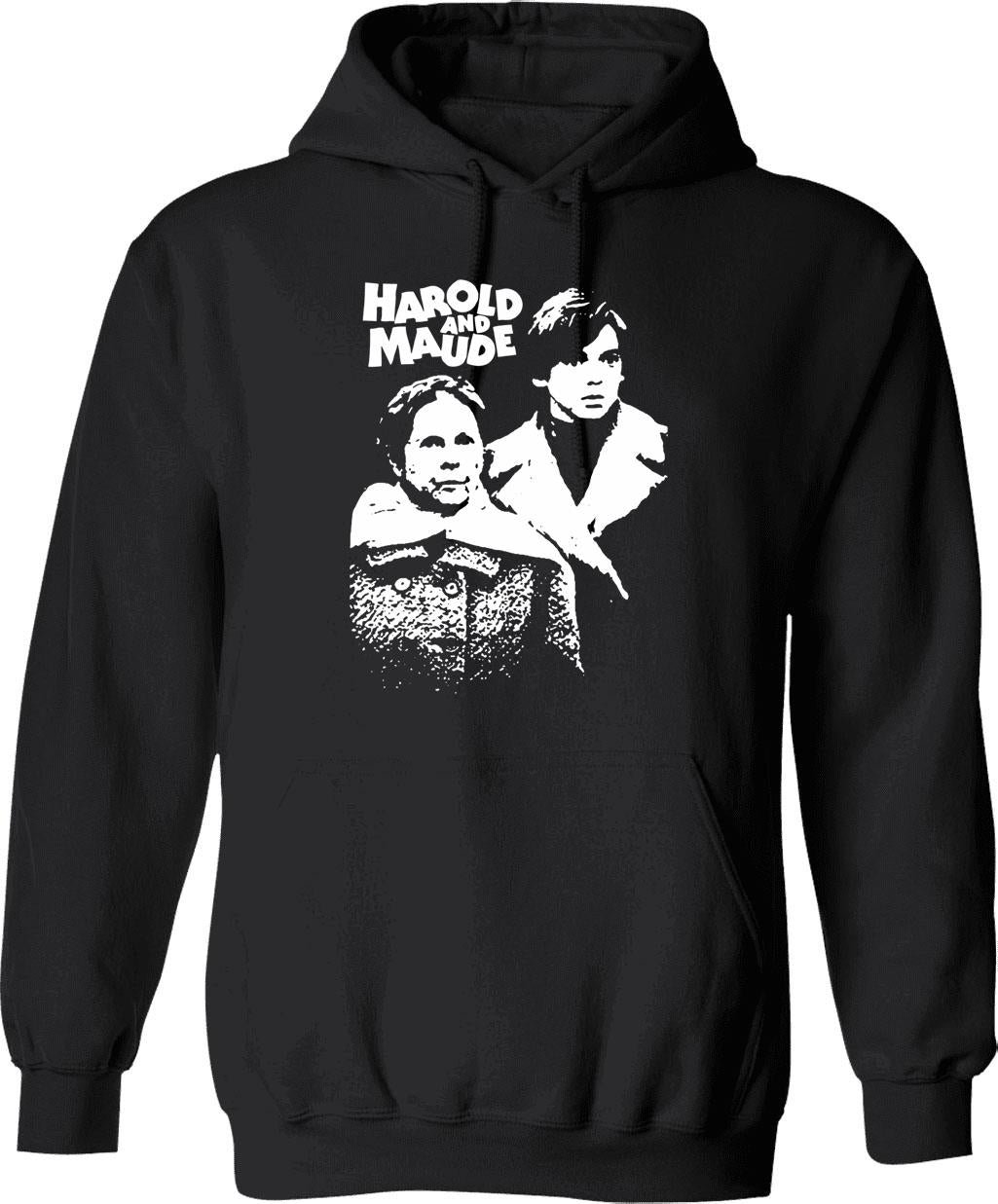 Harmonica Vintage Patent Drawing Hoodie - Retro Graphic Cosy Pullover - Black