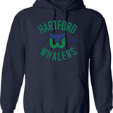 Harpo Marx Portrait Hoodie - Retro Graphic Pullover Hoodie for Men & Women - Navy
