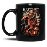 Hatchet Victor Crowley Lives Black Coffee Mug, Gift Coffee Mug