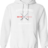 Hattori Hanzo Sword Company Hoodie - Retro Graphic Pullover Hoodie for Men & Women - White