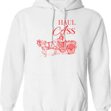 Hattori Hanzo Sword Company (1) Hoodie - Retro Graphic Pullover Hoodie for Men & Women - White