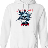 Haul Ass Hoodie - Retro Graphic Pullover Hoodie for Men & Women - White