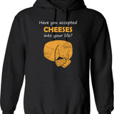 Have No Fear The Chef Is Here - Funny Chef Hoodie - Black