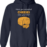 Have No Fear The Chef Is Here - Funny Chef Hoodie - Navy