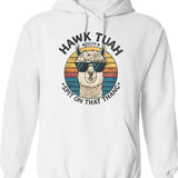 Hawaiian Santa Mele Kalikimaka Christmas At Hawaii Beach Funny Quote Hoodie - White