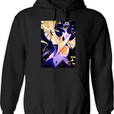 Hazbin Hotel Adam Classic Graphic Pullover Hoodie - Black