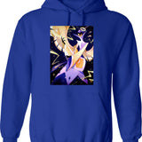 Hazbin Hotel Adam Classic Graphic Pullover Hoodie - Blue