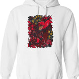 Hazbin Hotel Alastor Spring Essential Graphic Pullover Hoodie - White