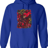 Hazbin Hotel Alastor Spring Essential Graphic Pullover Hoodie - Blue