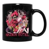 Hazbin Hotel Alastor and Lucifer Classic Black Coffee Mug, Gift Coffee Mug - Black