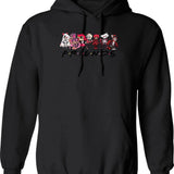 Hazbin Hotel Friend Hoodie Graphic Pullover Hoodie - Black