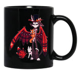 Hazbin Hotel - Husk Classic Black Coffee Mug, Gift Coffee Mug - Black