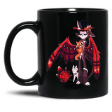 Hazbin Hotel - Husk Classic Black Coffee Mug, Gift Coffee Mug
