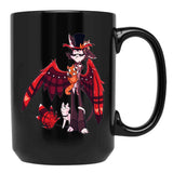 Hazbin Hotel - Husk Classic Black Coffee Mug, Gift Coffee Mug