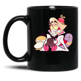 Hazbin Hotel Lucifer Morningstar Classic Black Coffee Mug, Gift Coffee Mug