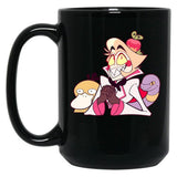 Hazbin Hotel Lucifer Morningstar Classic Black Coffee Mug, Gift Coffee Mug - Black