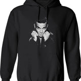 Hawk Tuah Retro Llama Hoodie - Black