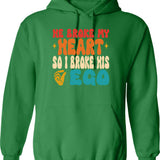 Hdfiokjrobbielkhbdff (1) Hoodie - Retro Graphic Pullover Hoodie for Men & Women - Green