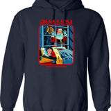 He Broke My Heart So I Broke His Ego Sarcasm Hoodie - Navy