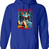 He Broke My Heart So I Broke His Ego Sarcasm Hoodie - Blue