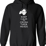 He Sees You When You're Sleeping Hoodie - Black