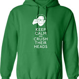 He Sees You When You're Sleeping Hoodie - Green
