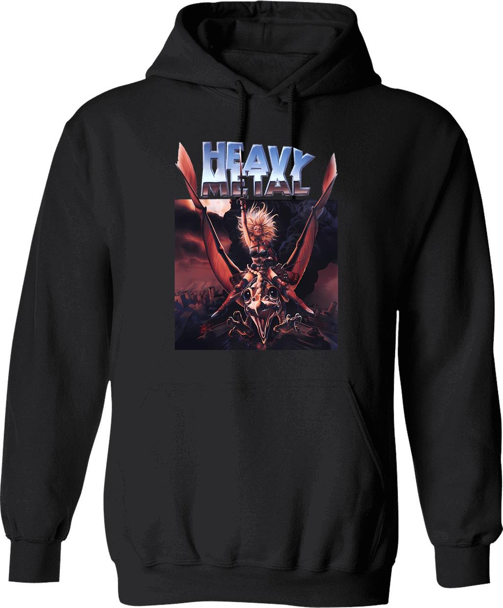 Heavenn And Hell Hoodie - Retro Graphic Pullover Hoodie for Men & Women - Black