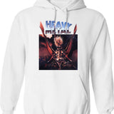 Heavenn And Hell Hoodie - Retro Graphic Pullover Hoodie for Men & Women - White