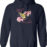 Heavy Metal Movie Hoodie - Retro Graphic Pullover Hoodie for Men & Women - Navy
