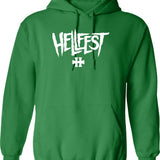 Hell Won't Take Me Funny Duck Hoodie - Green