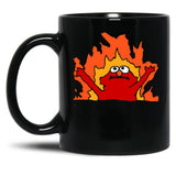 Hellmo Funny Cake Meme Black Coffee Mug, Gift Coffee Mug
