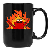 Hellmo Funny Cake Meme Black Coffee Mug, Gift Coffee Mug