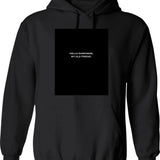 Hello Darkness My Old Friend Skull Vintage Hoodie - Black