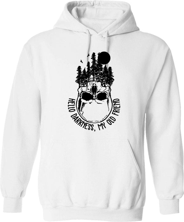 Hello Darkness My Old Friend Age Beer Stout Beer Lover Hoodie - White