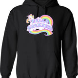 Hello 40 Hoodie - Retro Graphic Pullover Hoodie for Men & Women - Black