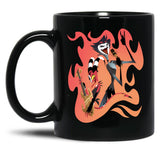 Helluva Boss - Blitzo Stolas Rock Black Coffee Mug, Gift Coffee Mug