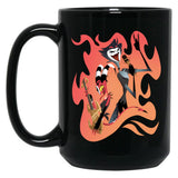 Helluva Boss - Blitzo Stolas Rock Black Coffee Mug, Gift Coffee Mug - Black