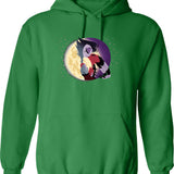Helluva Boss - Blitzo x Stolas Classic Graphic Pullover Hoodie - Green