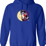 Helluva Boss - Blitzo x Stolas Classic Graphic Pullover Hoodie - Blue