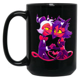 Helluva Boss Millie And Moxxie Black Coffee Mug, Gift Coffee Mug - Black