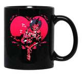 Helluva Boss Moxxie and Millie Classic Black Coffee Mug, Gift Coffee Mug - Black