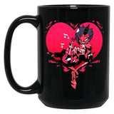Helluva Boss Moxxie and Millie Classic Black Coffee Mug, Gift Coffee Mug - Black