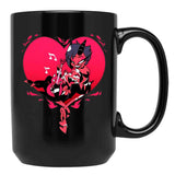 Helluva Boss Moxxie and Millie Classic Black Coffee Mug, Gift Coffee Mug
