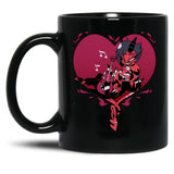 Helluva Boss Moxxie and Millie Classic Black Coffee Mug, Gift Coffee Mug