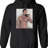 Henry Cavill Selfie Graphic Pullover Hoodie - Black